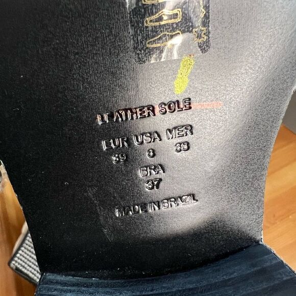 ANTHROPOLOGIE Vicenza Studded Moto Boots/ size 8 - Picture 9 of 10